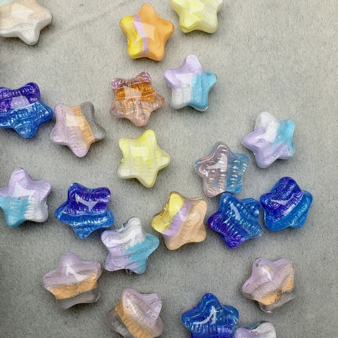 カラフルなビーズ